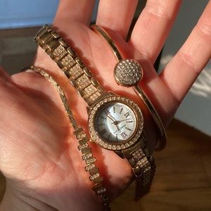 Anne Klein watch set of 3